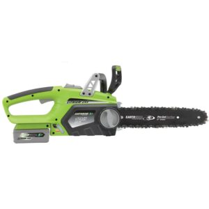 Earthwise LCS32412 12" 24-Volt Lithium Ion Cordless Electric Chain Saw (Battery and charger Included)