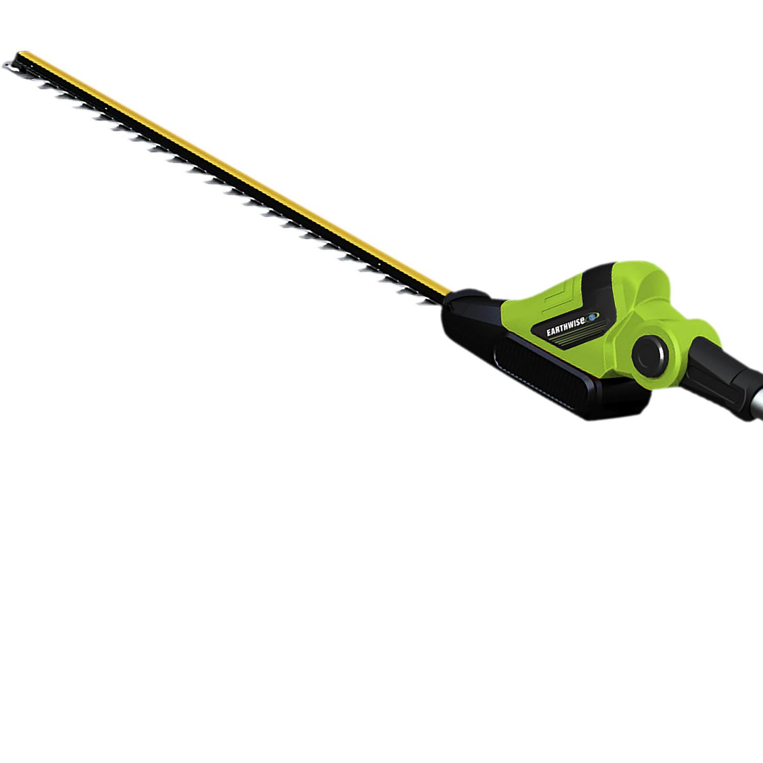 Earthwise LPHT12022 20" Cordless Electric 20 Volt Pole Hedge Trimmer (2Ah Battery and Charger Include) - Image 5
