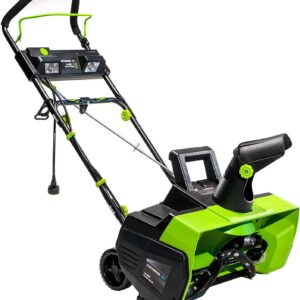 Earthwise SN71022 22-Inch 14-Amp Electric Corded Snow Thrower with LED Lights