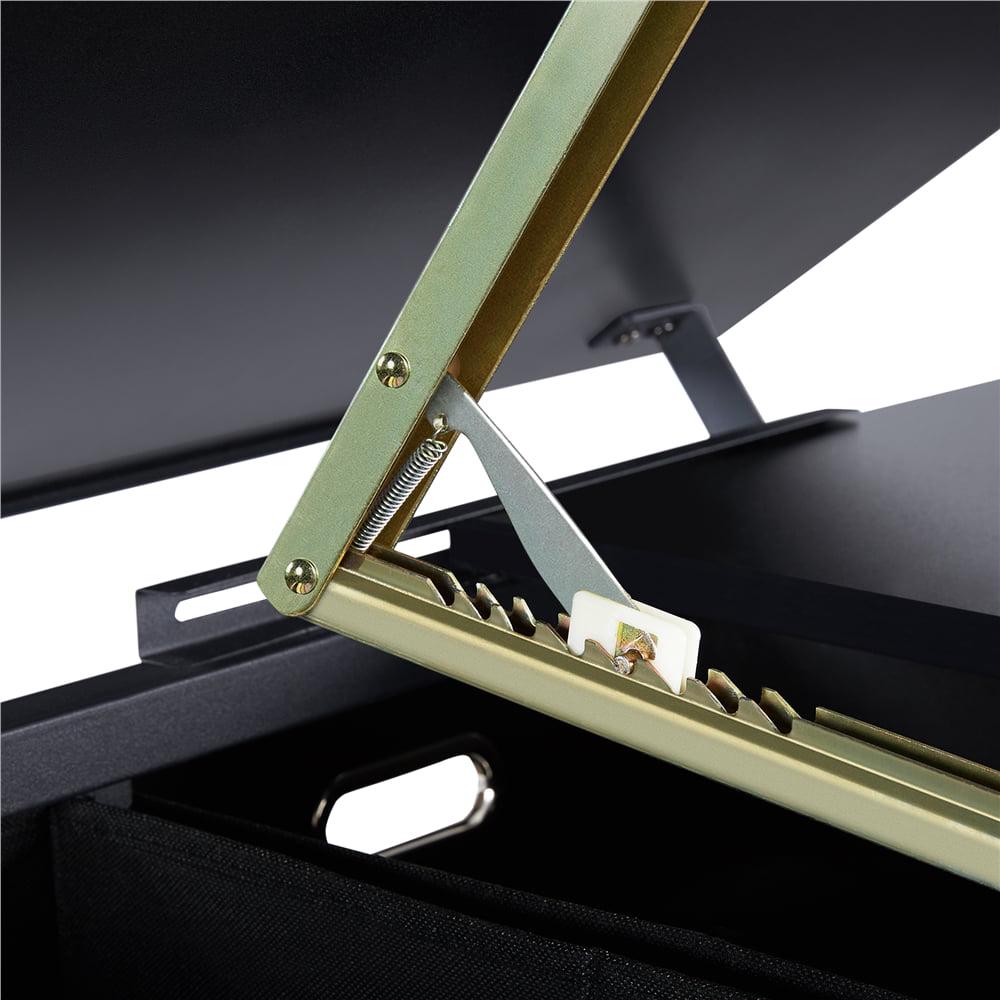 Renwick Adjustable Drafting Table with Stool, Black - Image 5