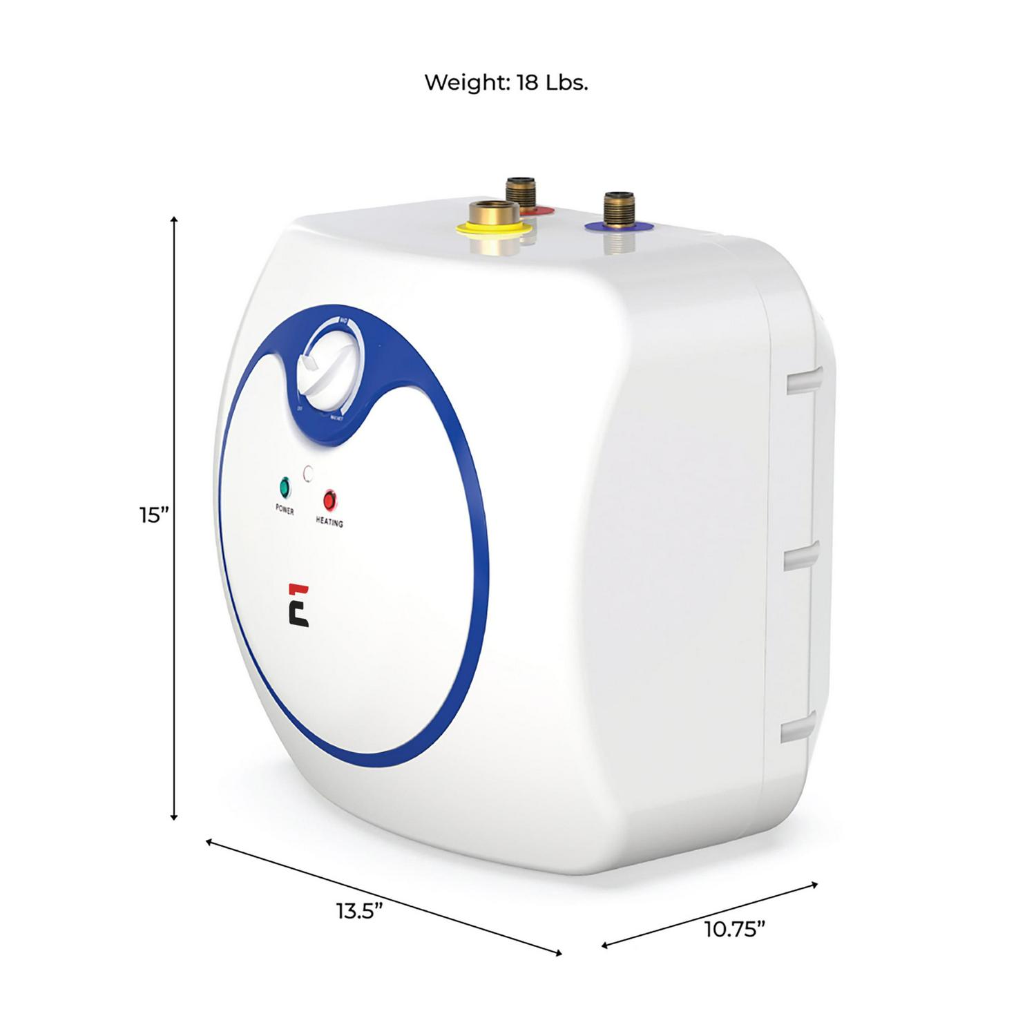 Eccotemp EM-2.5 Gallon Electric Mini Tank Water Heater - Image 3