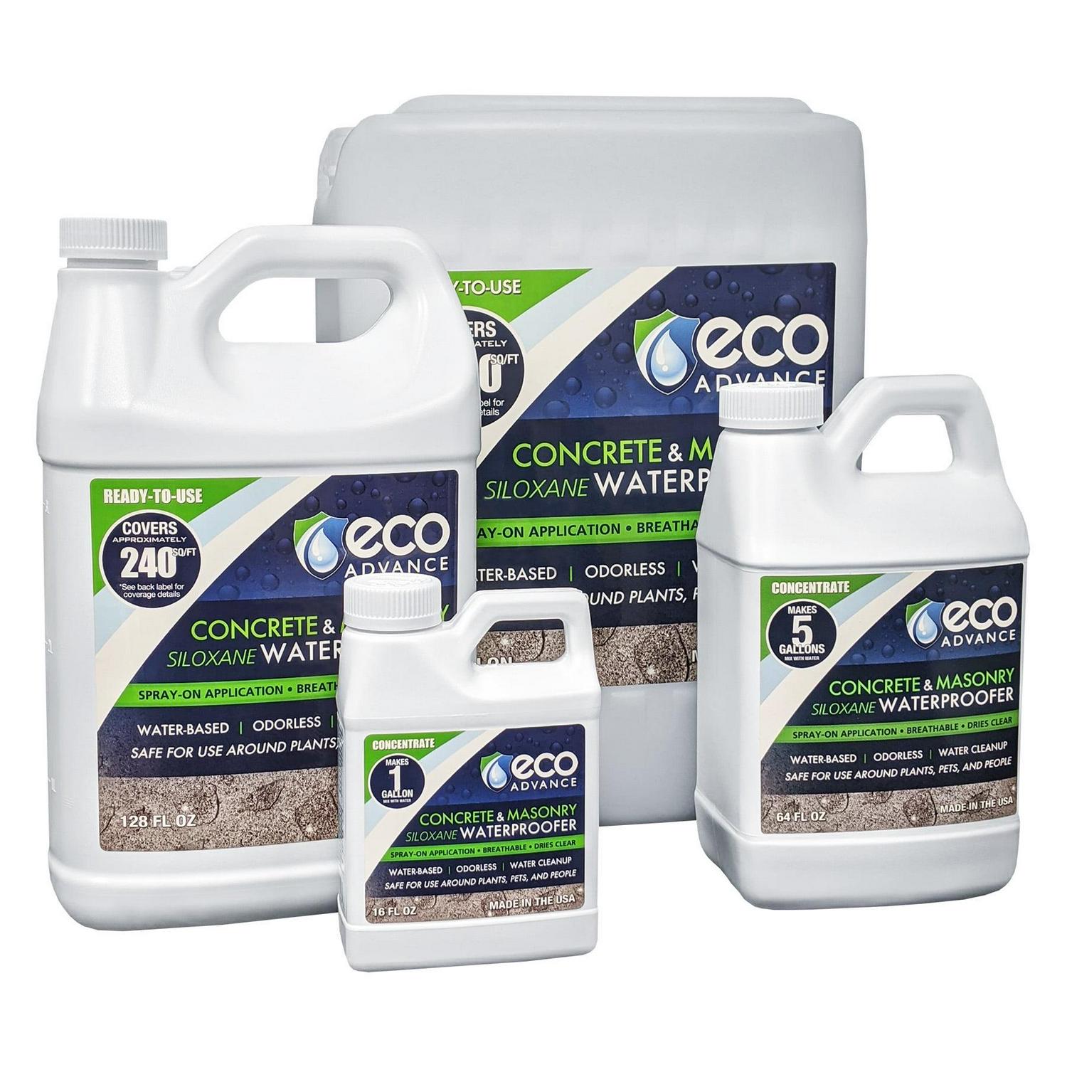 Eco Advance Concrete/Masonry Siloxane Waterproofer, Ready-to-Use, 5 Gallon - Image 5