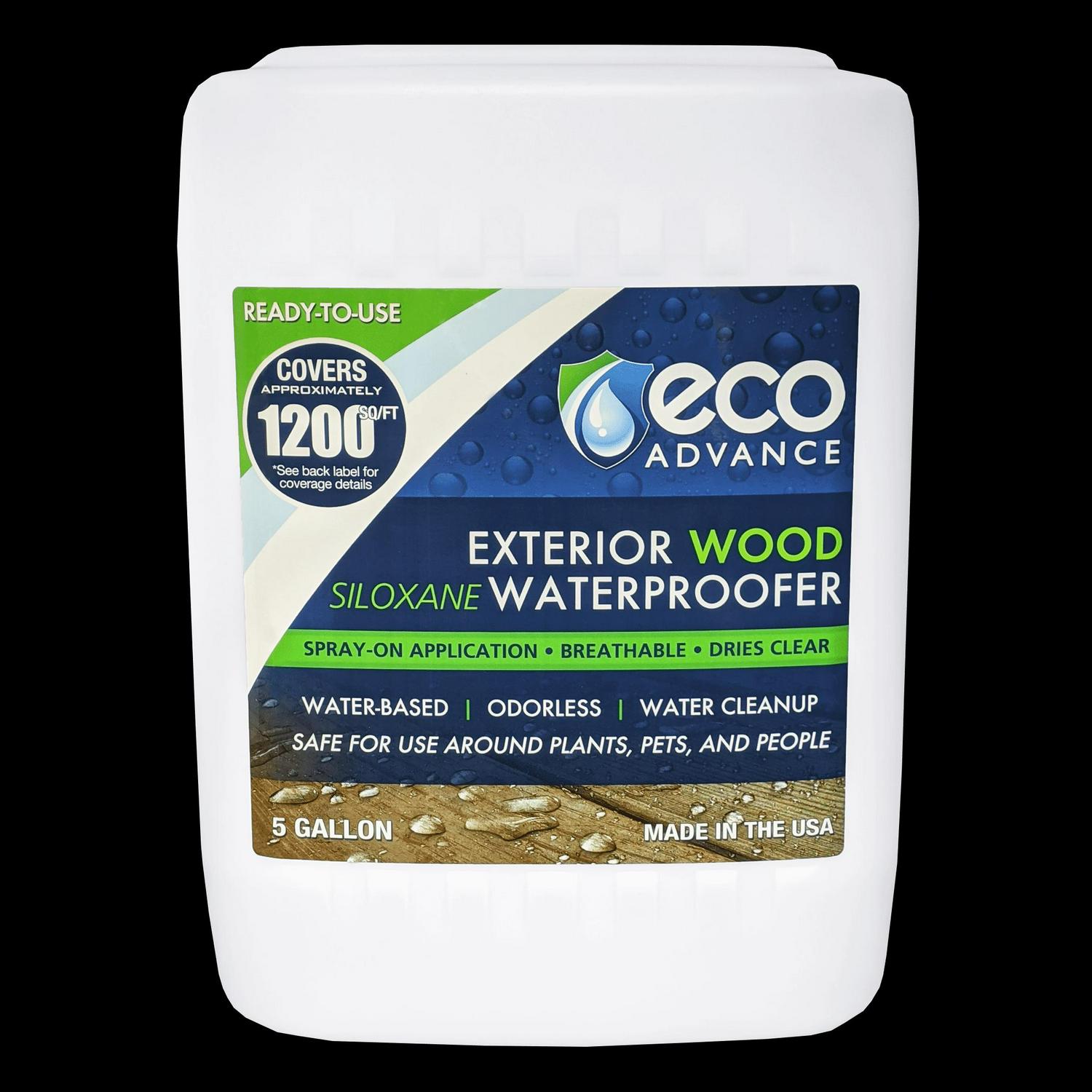 Eco Advance Wood Siloxane Waterproofer, Ready-to-Use, 5 Gallon - Image 4