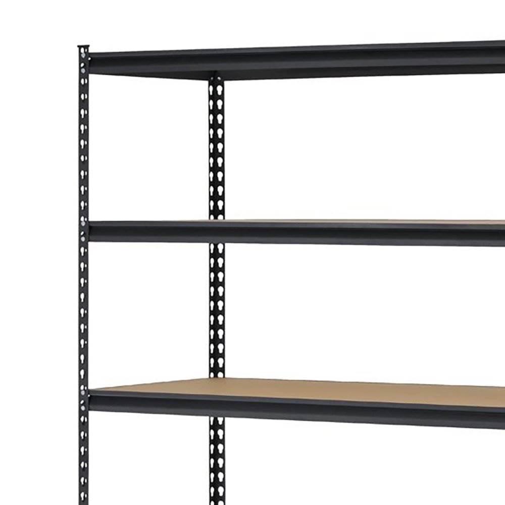 Edsal 5 Shelf 4000 Lb. 48x18x72" Adjustable Storage Rack Shelves (2 Pack) - Image 3