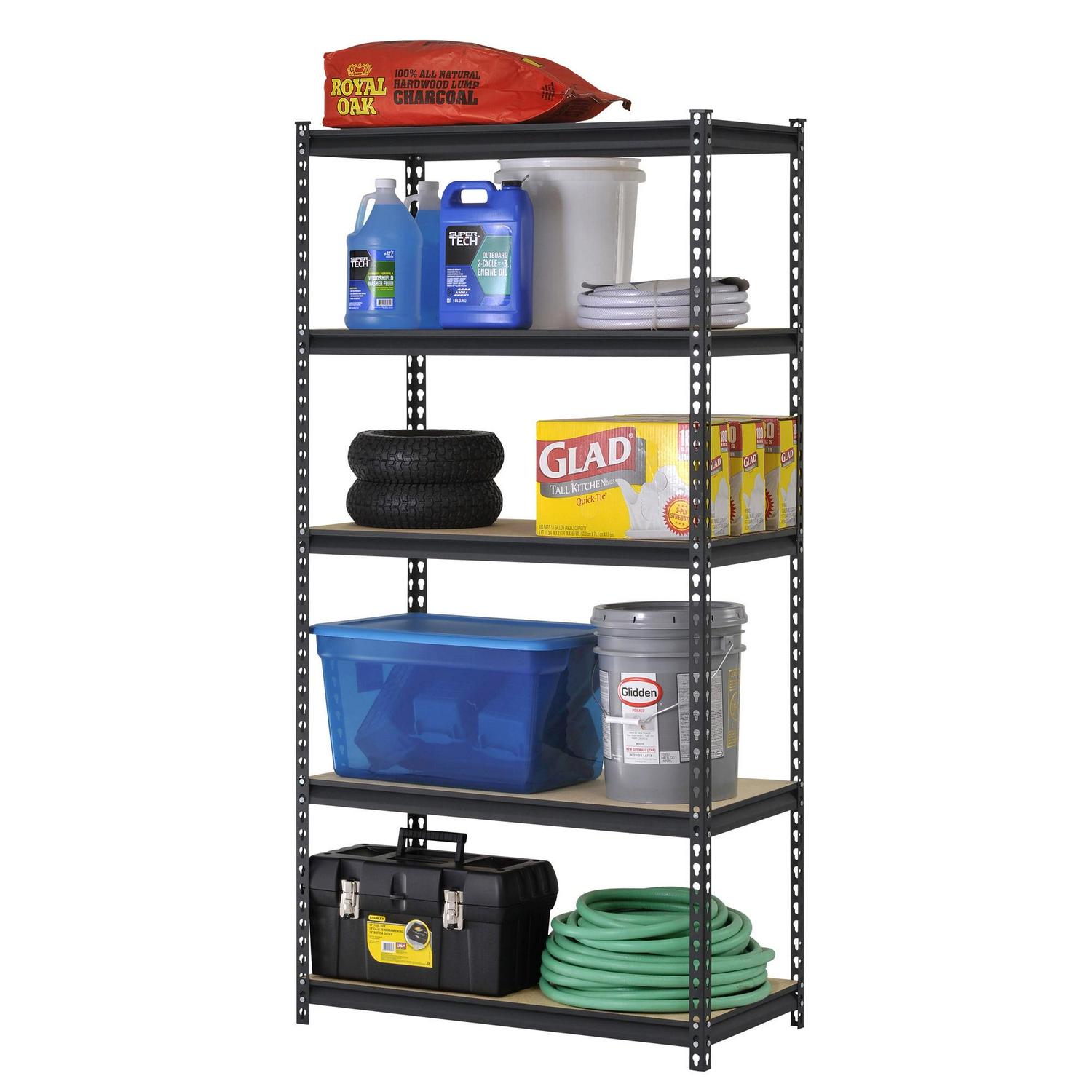Edsal Muscle Rack 36"W x 18"D x 72"H Ultra Rack - Image 2