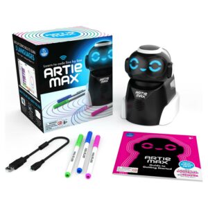 Educational Insights Artie Max Coding and Drawing Robot, Children's Stem Toy, Boys and Girls Ages 8+