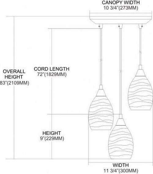 Elk Home 10-Inch Wide Vines Mini Pendant, Transitional, Satin Nickel - Image 4