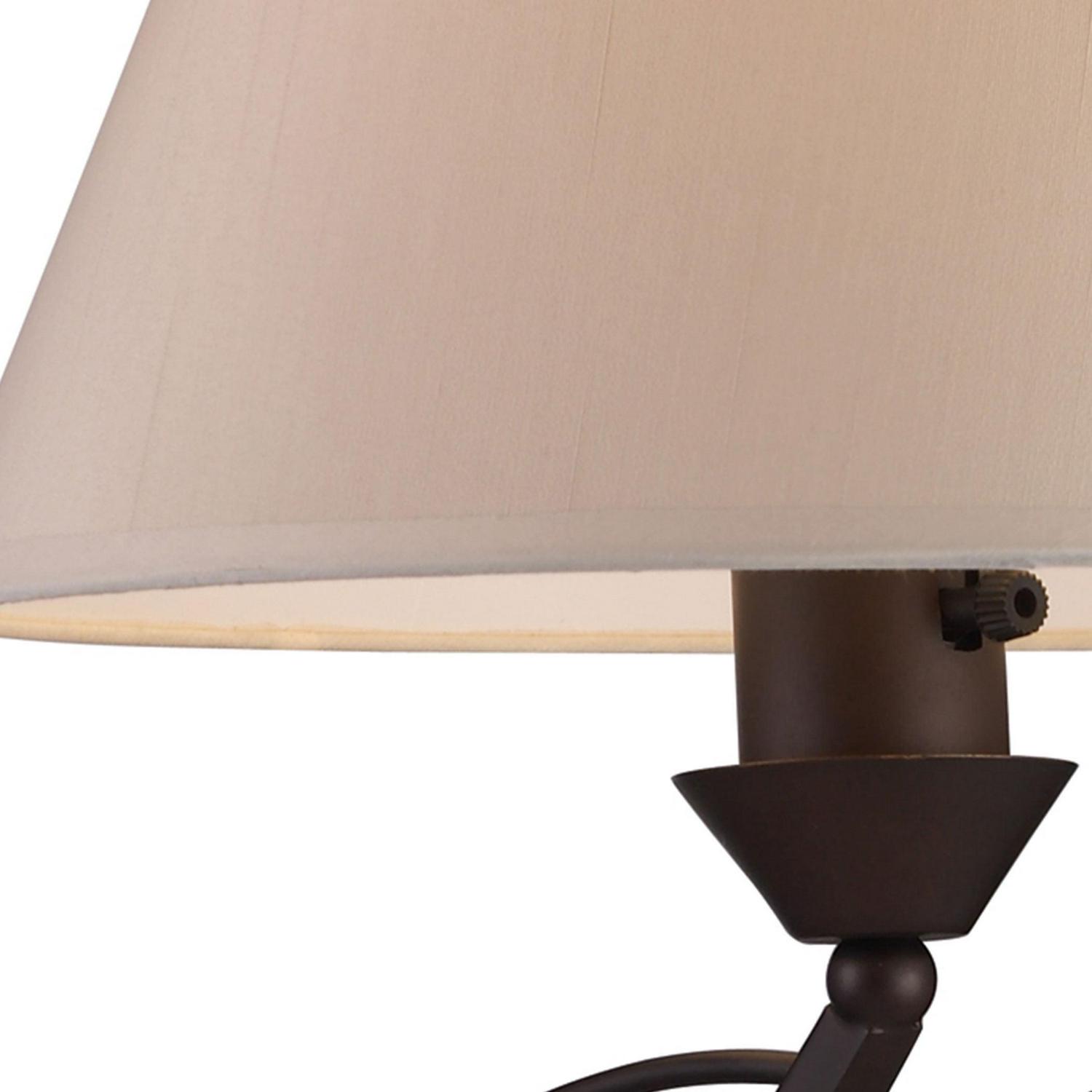 Elk Home 12-Inch Wide Elysburg Sconce, Transitional, Aged Bronze - Image 2