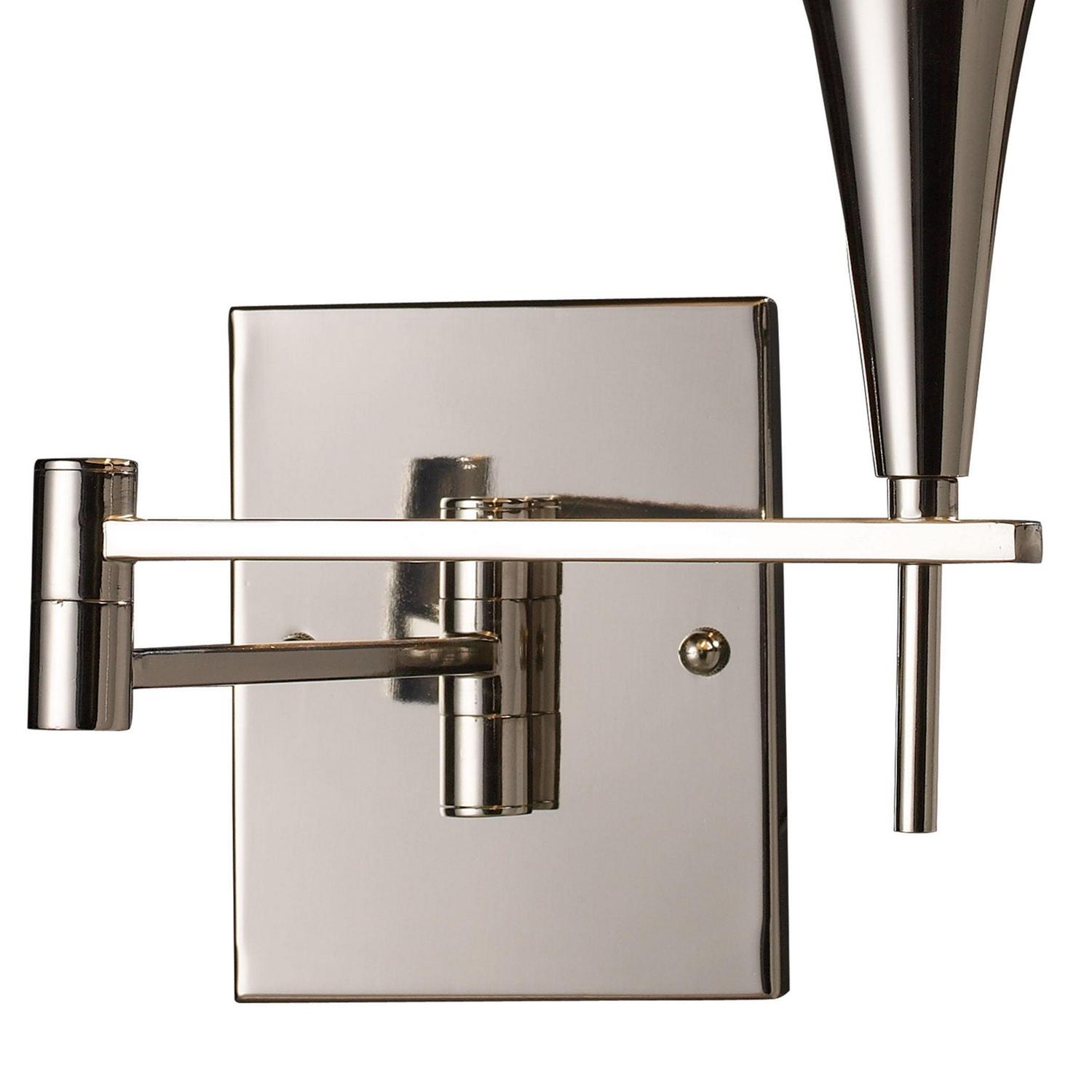 Elk Home 12-Inch Wide Swingarms Sconce, Transitional, Polished Chrome - Image 3