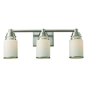 Elk Home 23-Inch Wide Bryant Vanity Light, Transitional, Satin Nickel