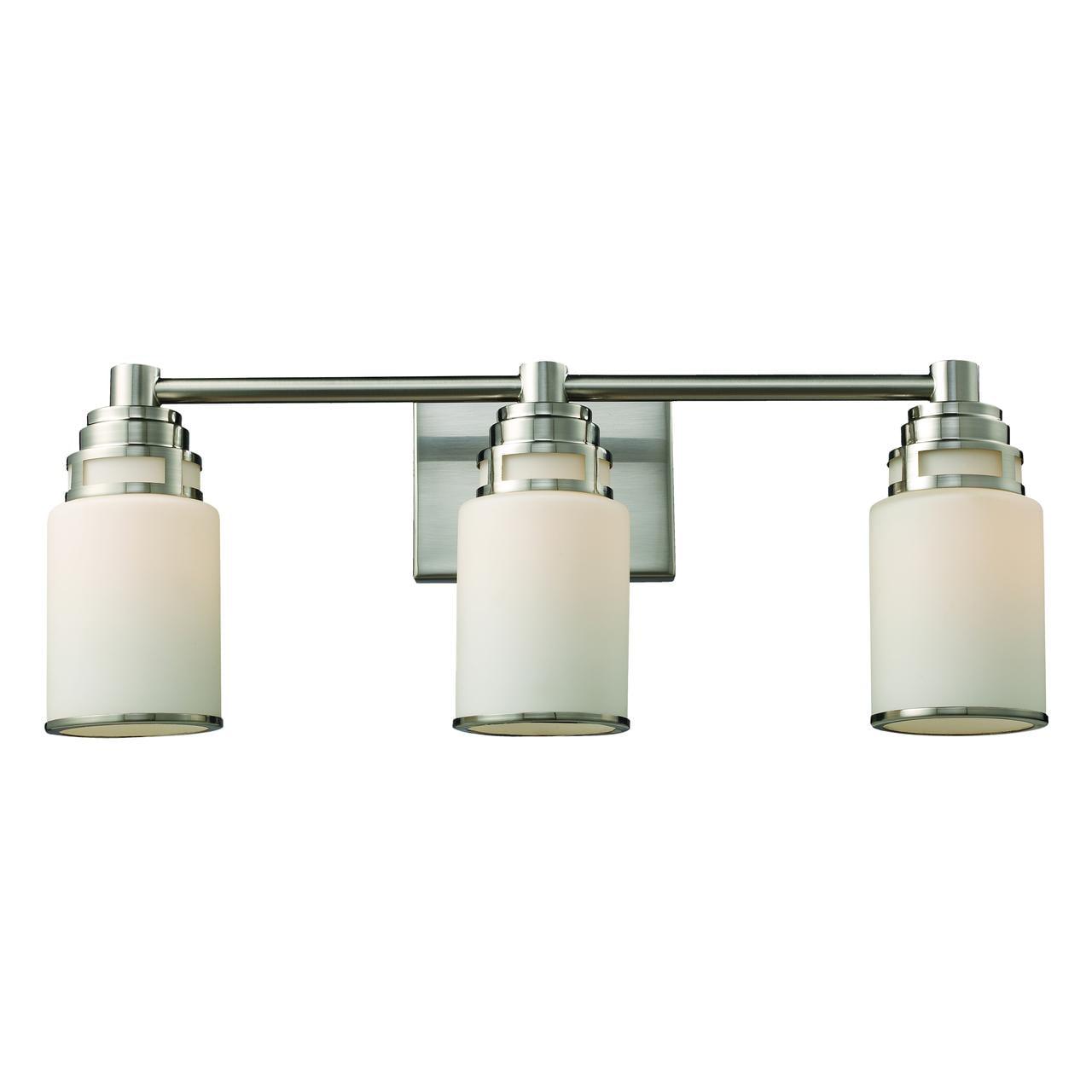Elk Home 23-Inch Wide Bryant Vanity Light, Transitional, Satin Nickel