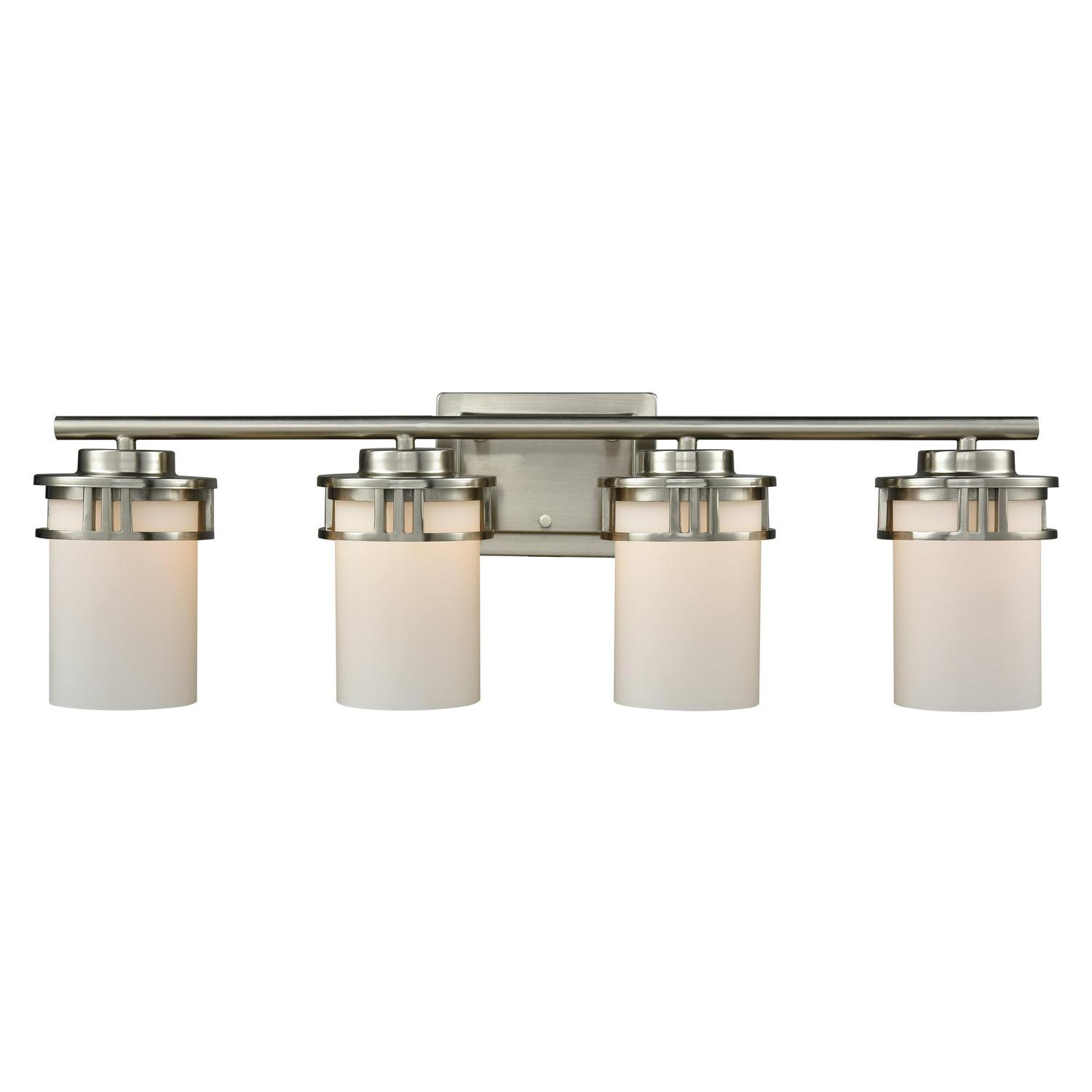 Elk Home 27-Inch Wide Ravendale Vanity Light, Brushed Nickel