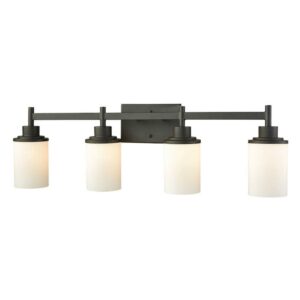 Elk Home 31-Inch Wide Belmar Vanity Light, Traditional, Oiled Bronze