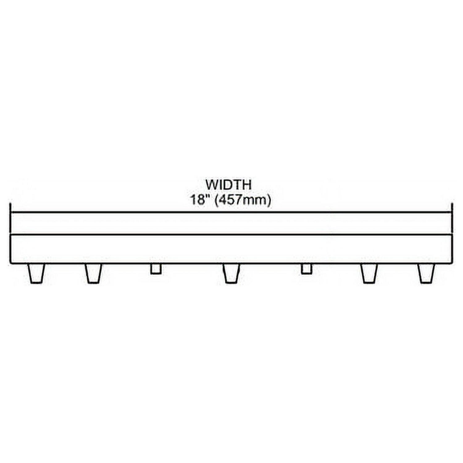 8R-SN-Elk Lighting-Illuminare Accessory - Round Pan in Transitional Style with Mid-Century and Retro inspirations - 2 Inches tall and 18 inches wide - Image 2