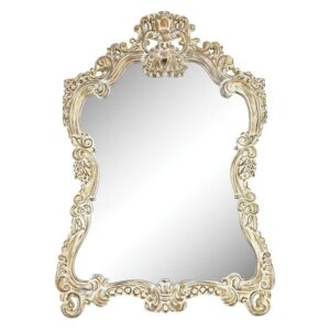 Sterling Regence Composite Frame Wall Mirror In Belgian Cream Finish 6100-024