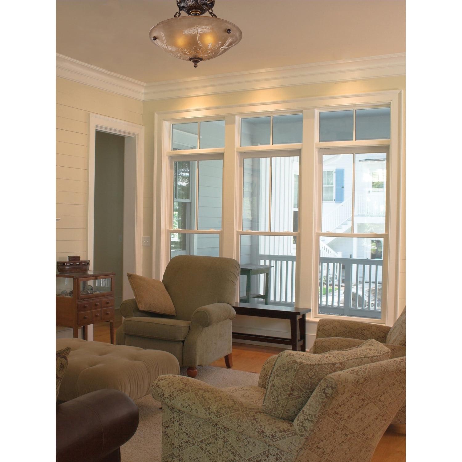 Elk Home - Restoration - 3 Light Semi-Flush Mount in Traditional Style with - Image 2