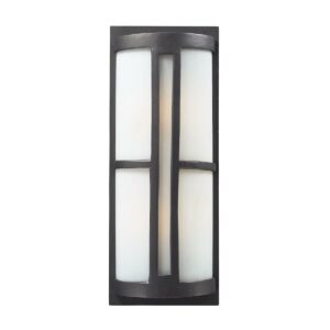 Elk Home Trevot 22'' High 2-Light Outdoor Sconce - Graphite