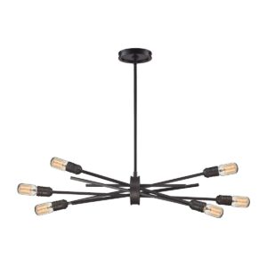 Elk Home 31-Inch Wide Xenia Chandelier, Modern, Oil Rubbed Bronze