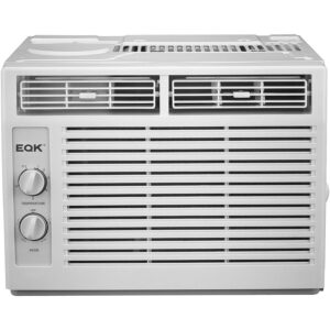 Emerson Quiet Kool 5,000 BTU 115-Volt 150 Sq. Gt. Window Air Conditioner, White, EARC5MD1