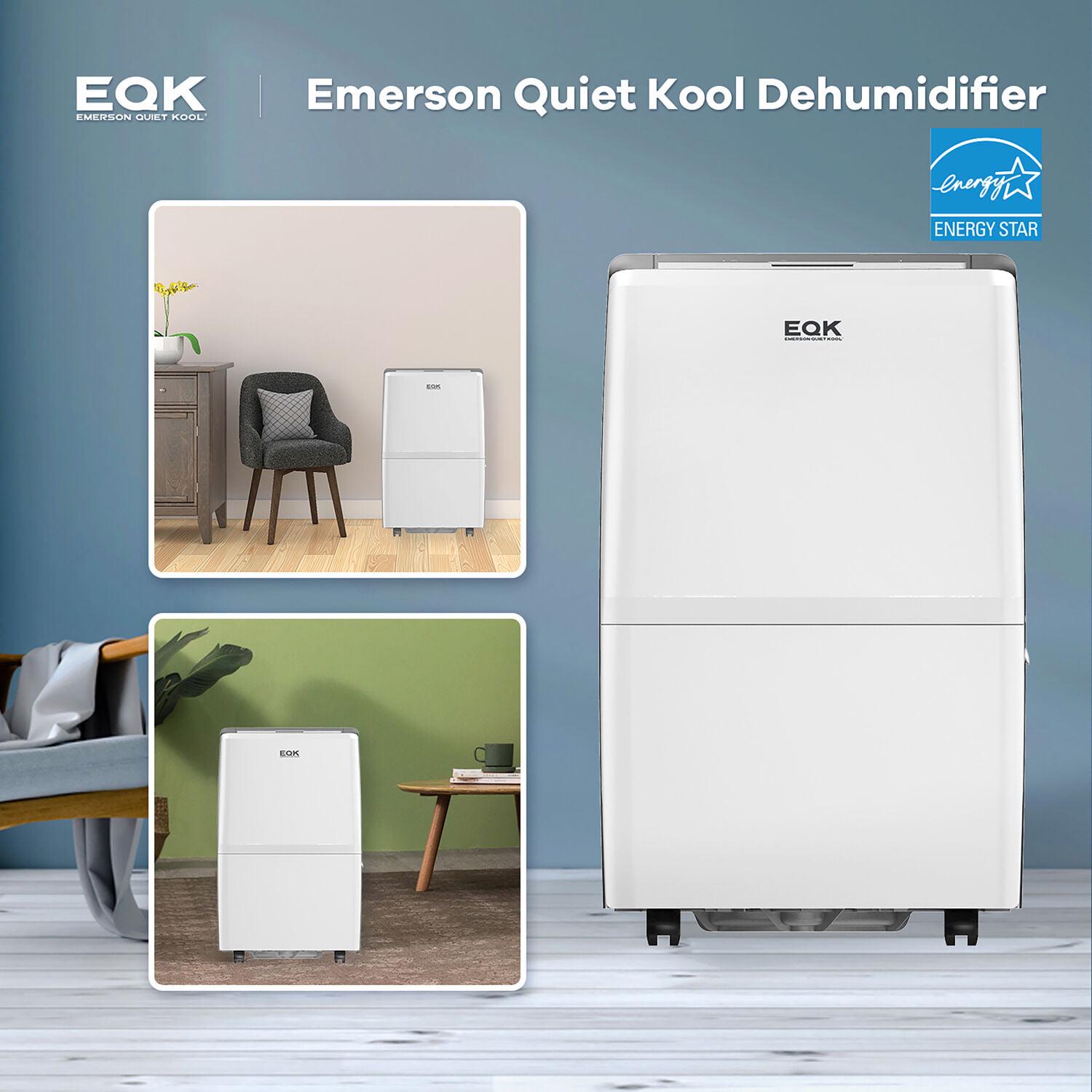 Emerson Quiet Kool 50 Pt 4500 Sq.ft. Dehumidifier in White - Image 6