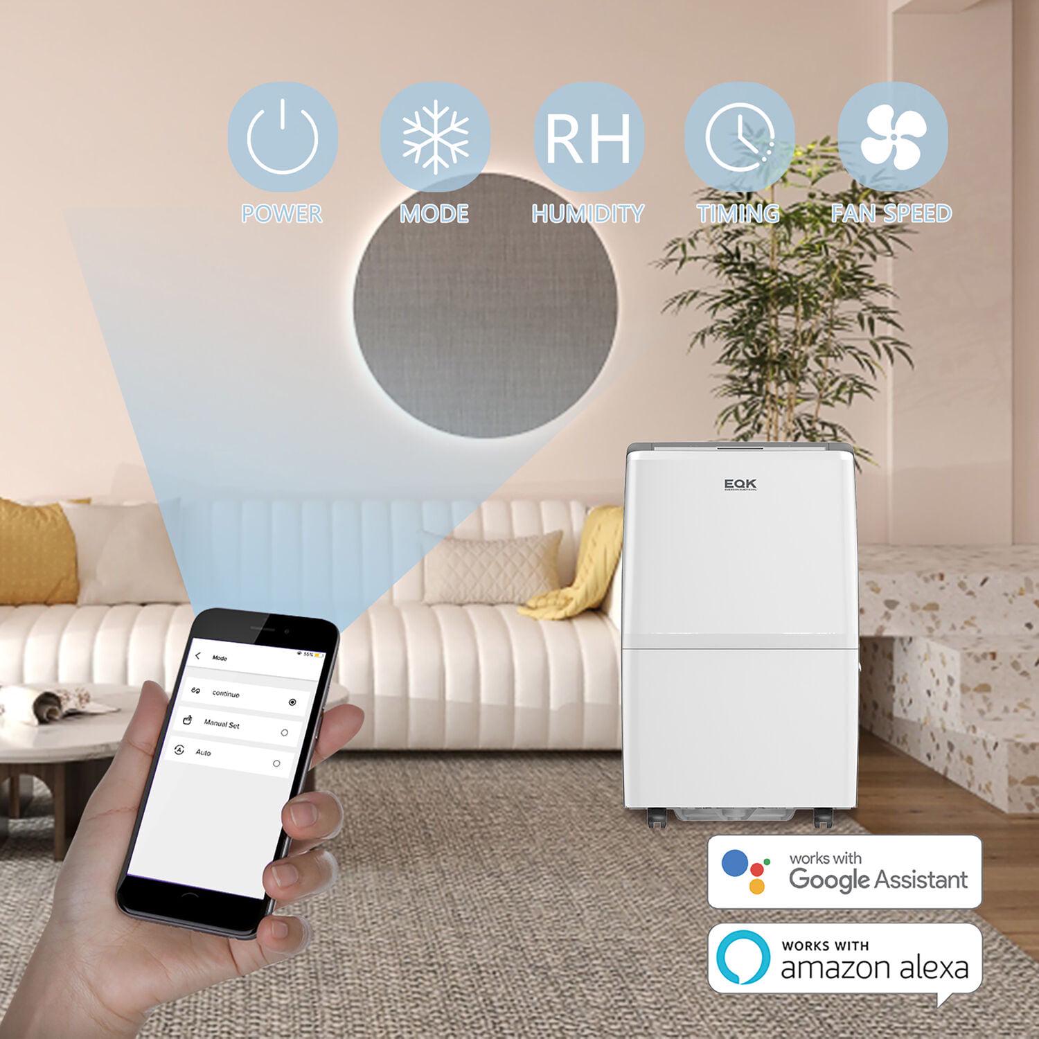 Emerson Quiet Kool 50 Pt 4500 Sq.ft. Dehumidifier in White - Image 8