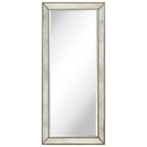 Empire Art Direct Champagne Bead Beveled Mirror, 24" x 54", Ready to Hang