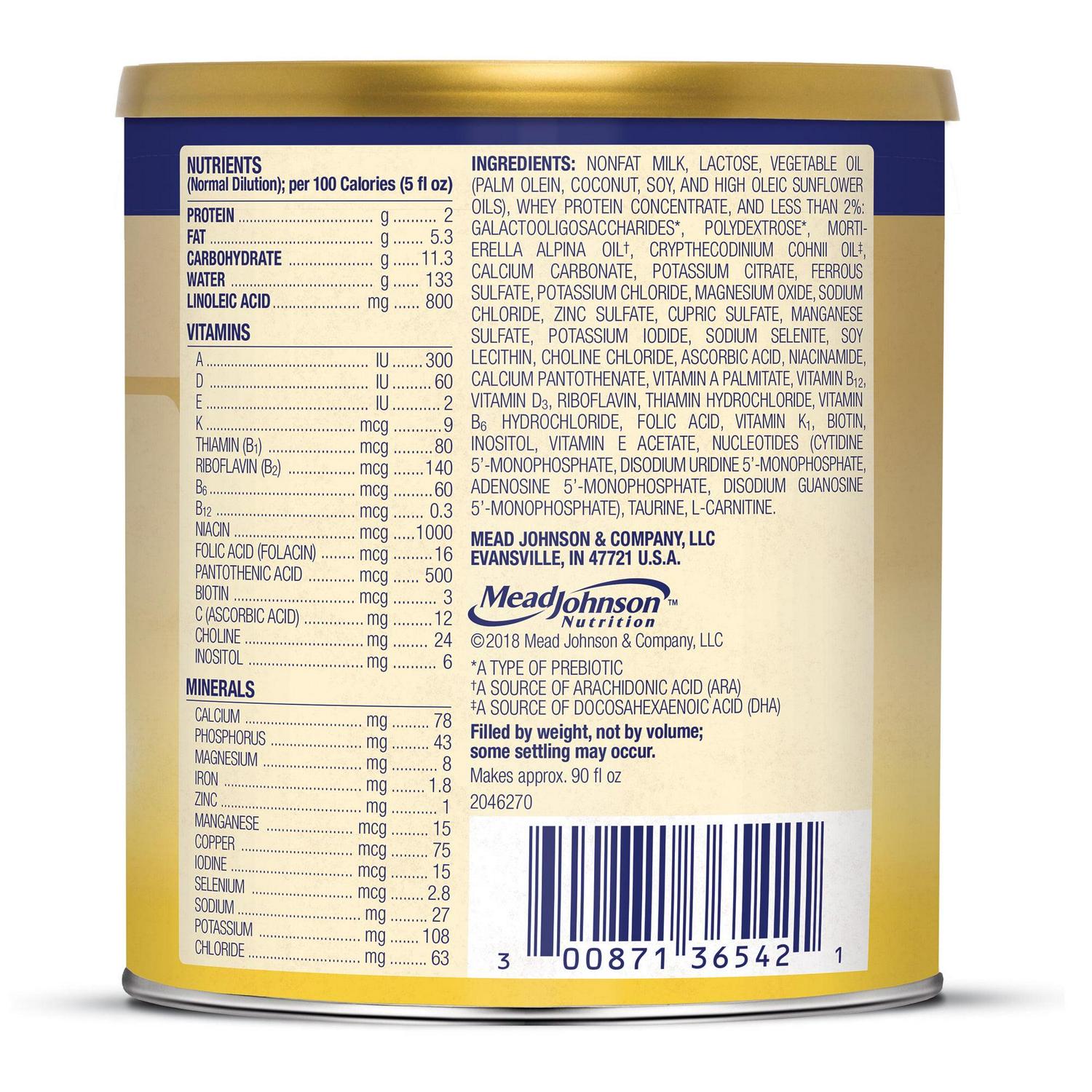 Enfamil Powder Baby Formula with Iron, 12.5 oz Can, 6 count - Image 12
