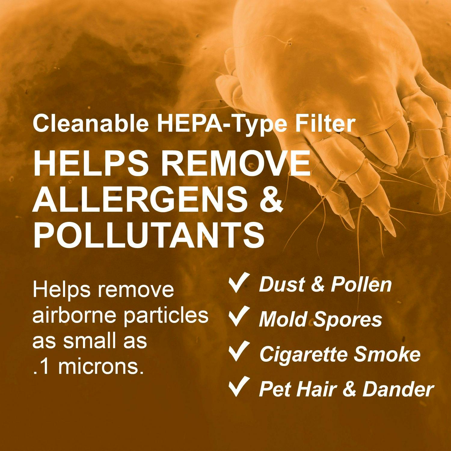 Envion HEPA-Type Therapure Air Purifier for Large Rooms (Model 440, UV Light Technology, Covers 400 sq.ft), Black - Image 8