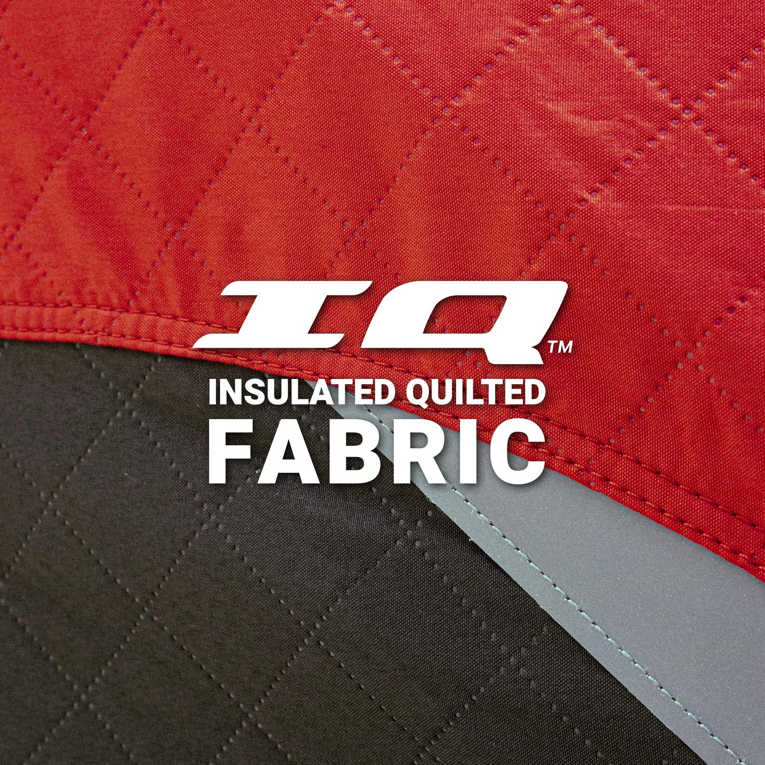 Eskimo FatFish™ 949i, Pop-up Portable Ice Shelter, Insulated, Red/Black, 3-4 Person Capacity, FF949i - Image 10