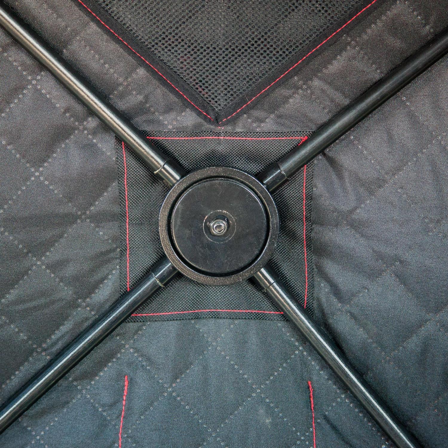 Eskimo FatFish™ 949i, Pop-up Portable Ice Shelter, Insulated, Red/Black, 3-4 Person Capacity, FF949i - Image 5