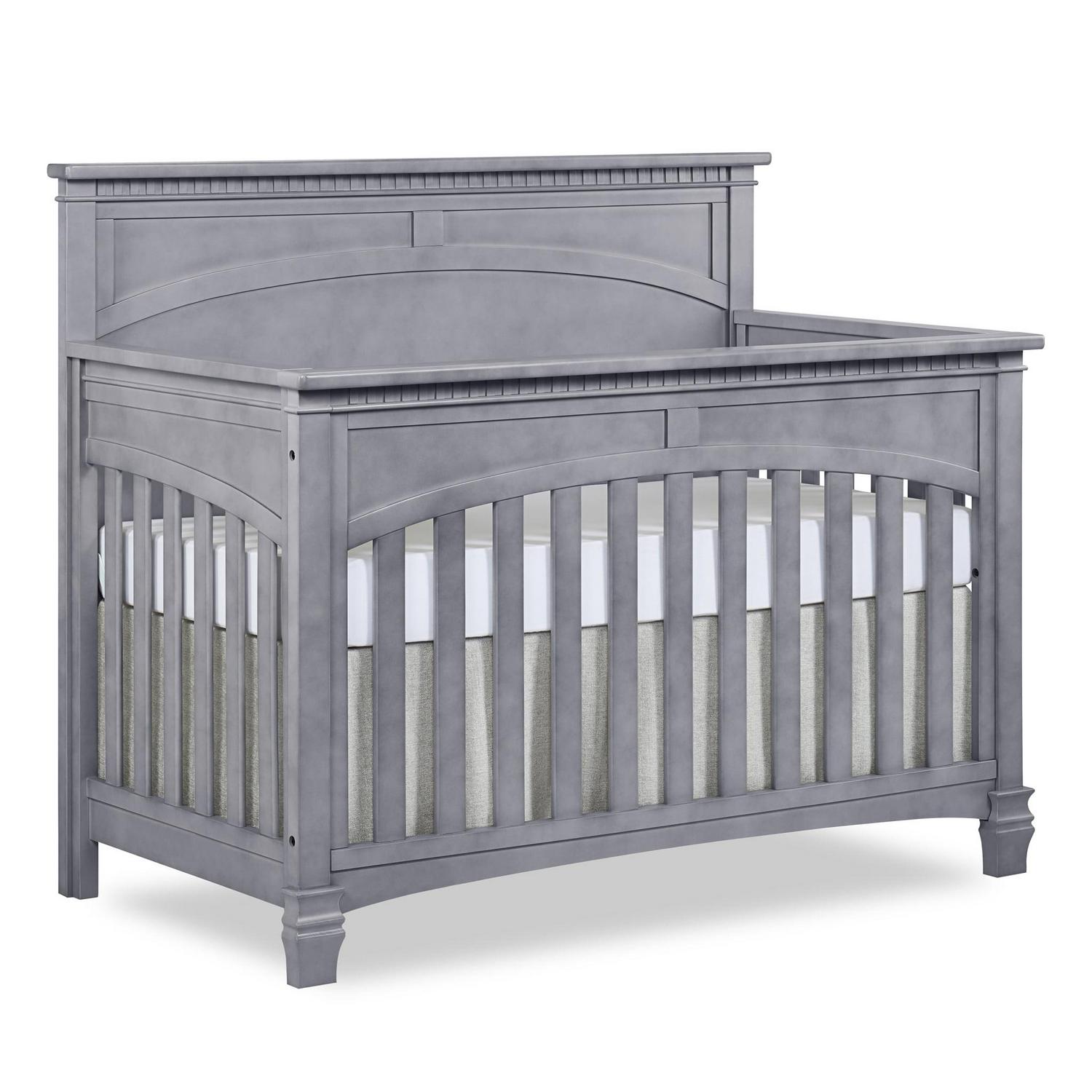 Evolur Santa Fe 5-in-1 Convertible Crib, Storm Grey - Image 7