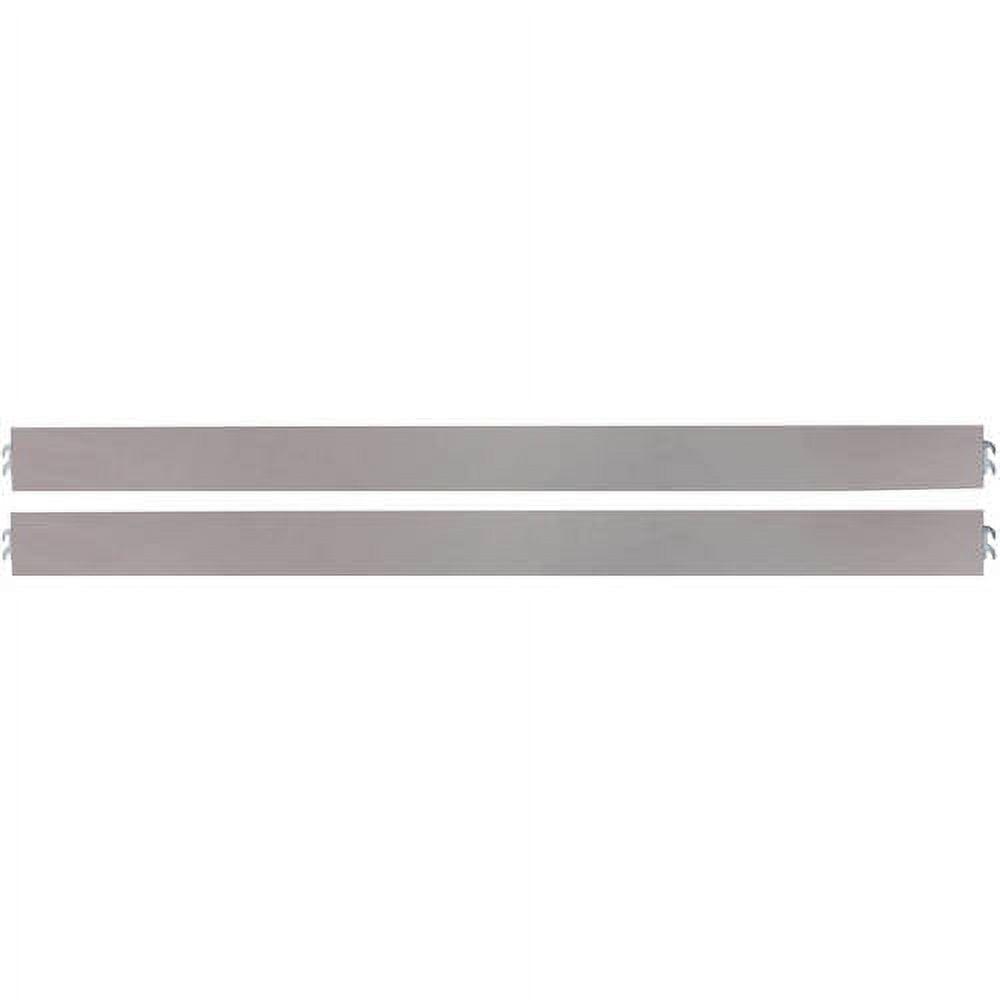 Evolur Universal Convertible Crib Wooden Full-Size Bed Rail, Storm Grey - Image 3