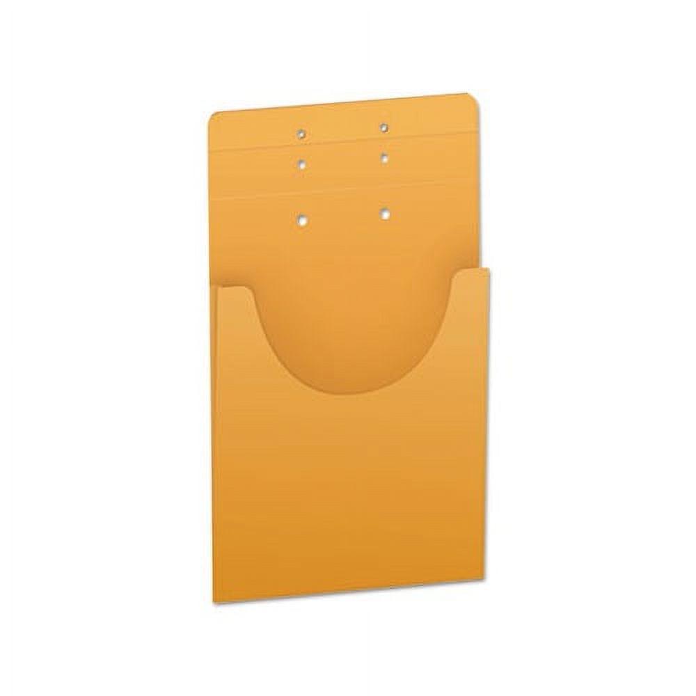 Expandable Kraft Retention Jackets Straight Tab, Letter/Legal Size, Brown, 100/Box