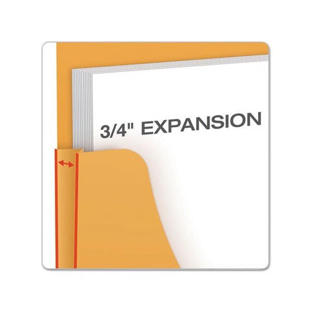 Expandable Kraft Retention Jackets Straight Tab, Letter/Legal Size, Brown, 100/Box - Image 5