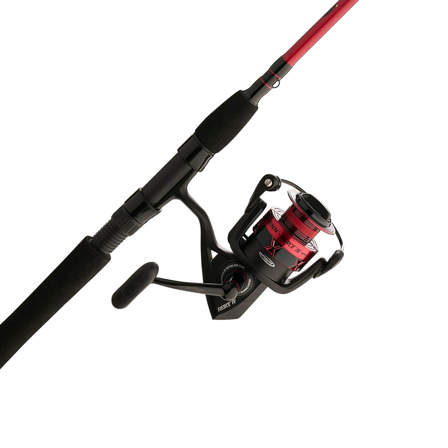 PENN Fierce IV Combo, 7' Medium Light Fishing Rod, 3000 Size Reel - Image 4