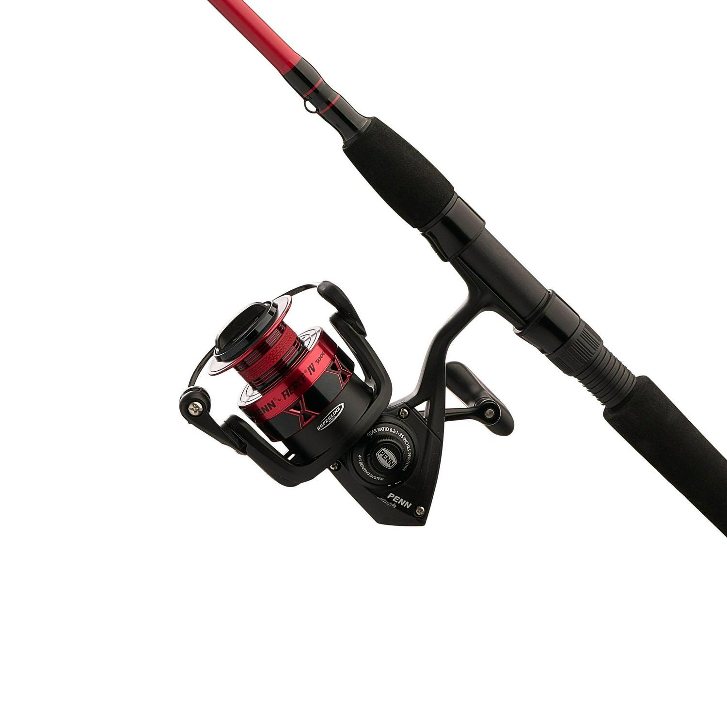 PENN Fierce IV Combo, 7' Medium Light Fishing Rod, 3000 Size Reel - Image 5
