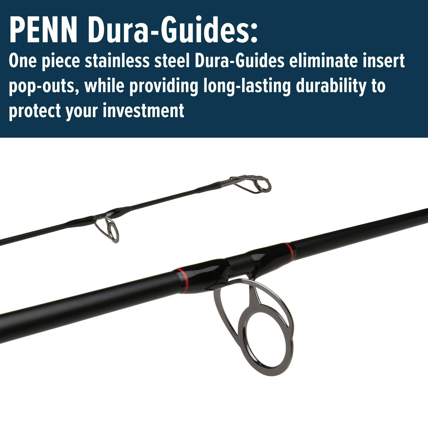 PENN Fierce IV Combo, 7' Medium Light Fishing Rod, 3000 Size Reel - Image 9
