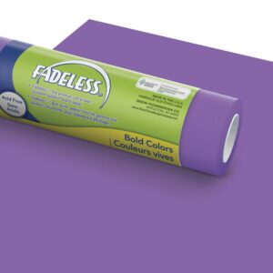 Fadeless Sulphite Acid-Free Art Paper Roll- Violet