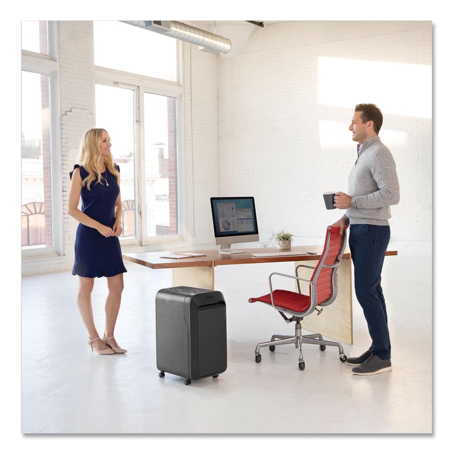 Fellowes Mfg Co. 5015401 Powershred LX220 20 Manual Sheet Capacity Micro-Cut Shredder - Black - Image 8