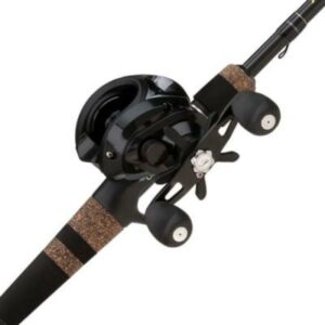 Fenwick Pflueger Nighthawk Low Profile Bait Cast Reel and Fishing Rod Combo