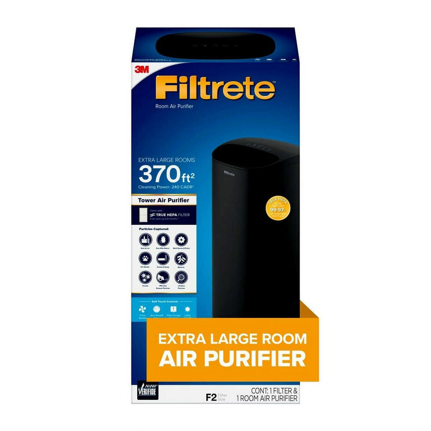 3M Filtrete Air Purifier - Extra Large Room, Tower - Image 2