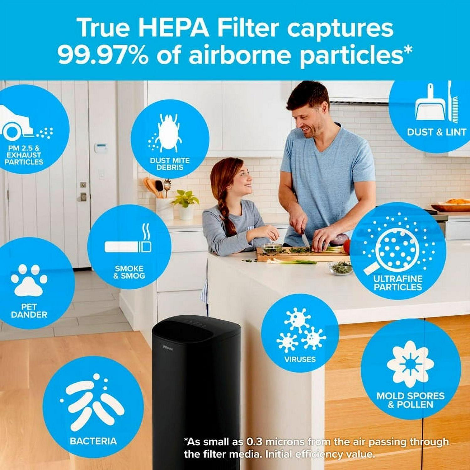 3M Filtrete Air Purifier - Extra Large Room, Tower - Image 3