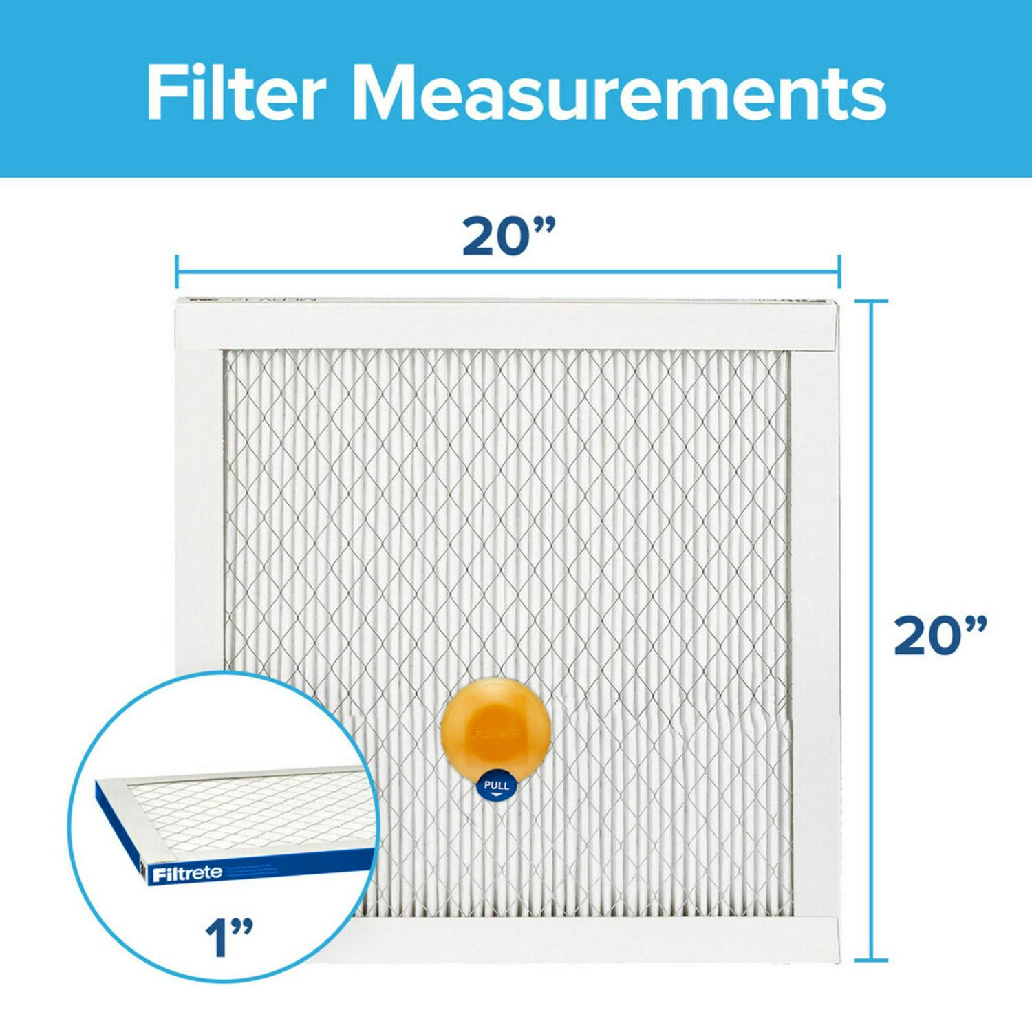 Filtrete Smart 20 x 20 x 1 inch Premium Allergen & Home Pollutants HVAC Air and Furnace Filter, 2200 MPR, 1 Filter - Image 8