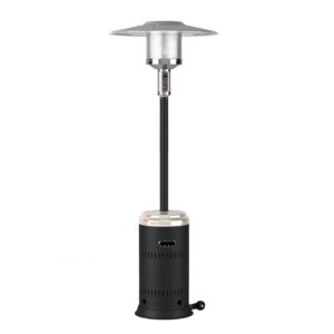 Fire Sense Freestanding Black Propane Patio Heater
