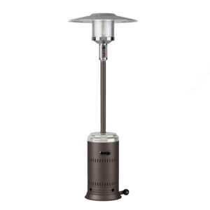 Performance Series Steel Patio Heater in Ash & Stainless Steel