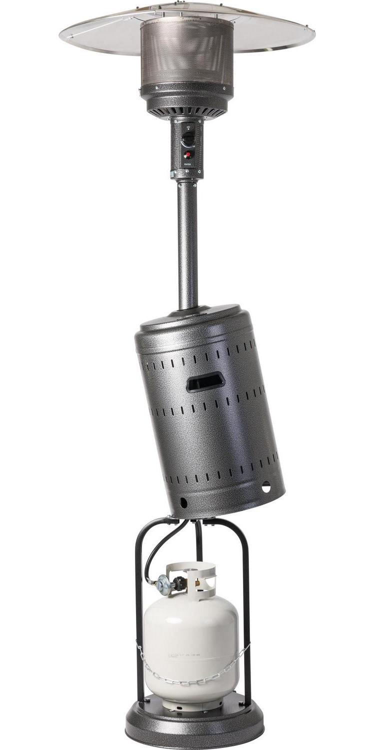 Fire Sense Hammered Platinum 48,000 BTU Propane Patio Heater for Outdoor Use - Image 9