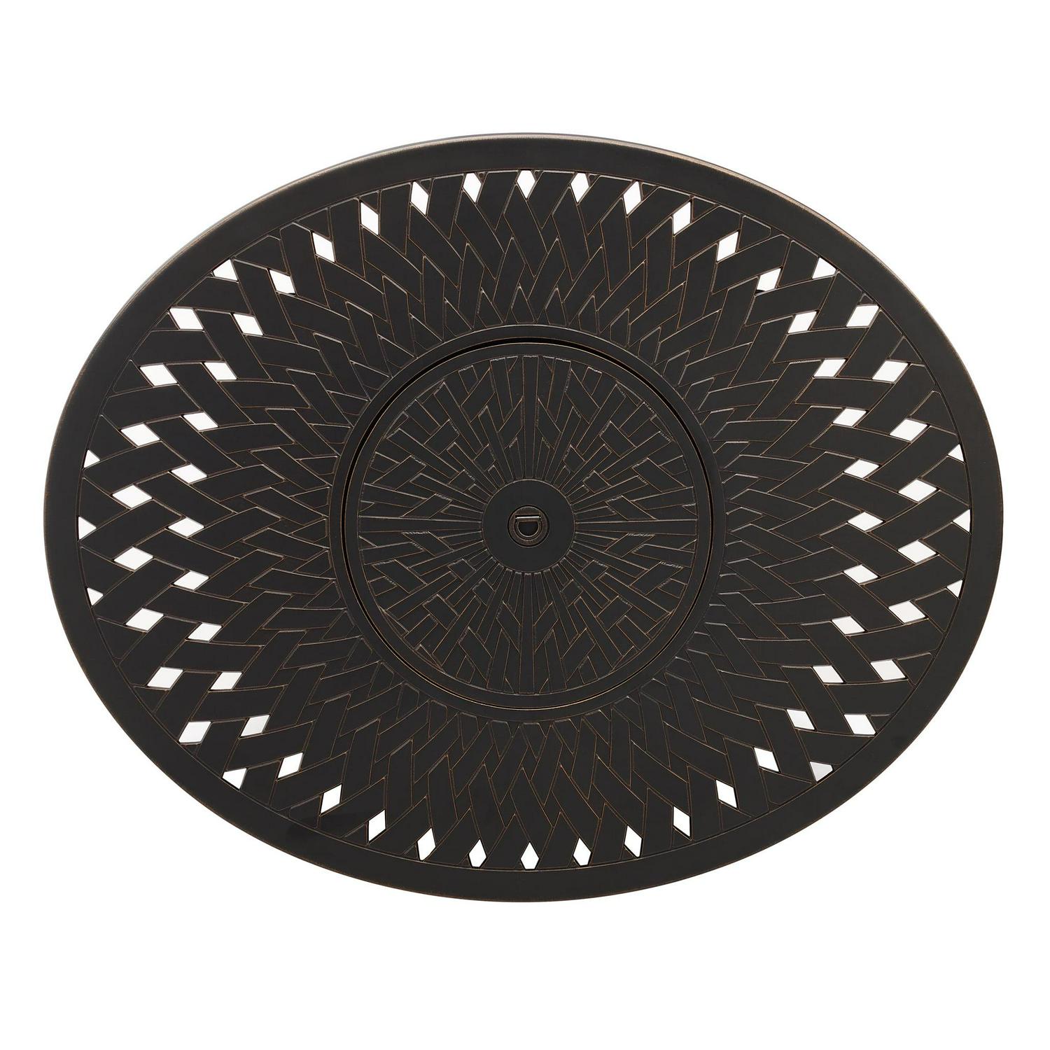 Morrison Aluminum Oval LPG/NG Fire Pit - Image 2