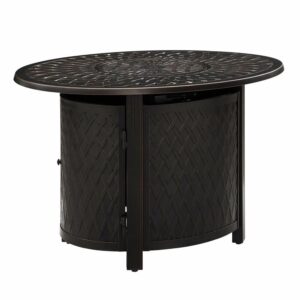 Morrison Aluminum Oval LPG/NG Fire Pit
