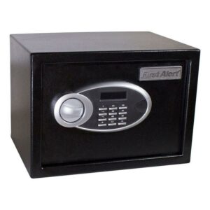 First Alert 0.57 cu. ft. Dual-Lock Black Anti-Theft Safe