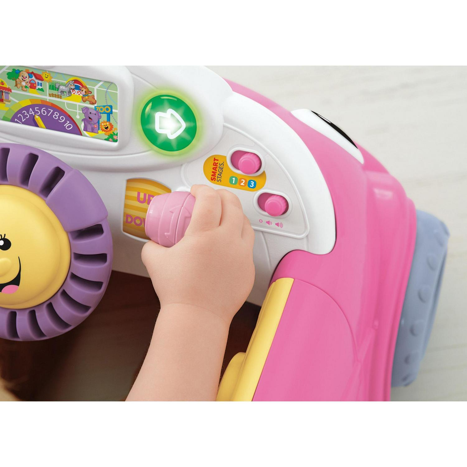 Fisher-Price Laugh & Learn Crawl Around Car - Pink - Image 14